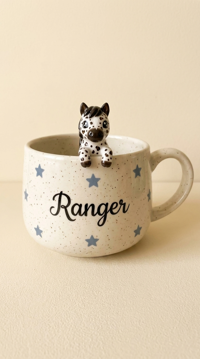 Blaires Pottery - Custom Horse Pet Mugs
