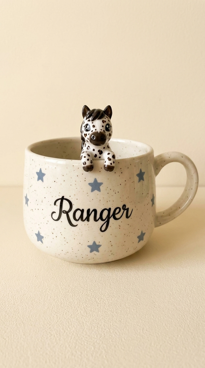 Blaires Pottery - Custom Horse Pet Mugs