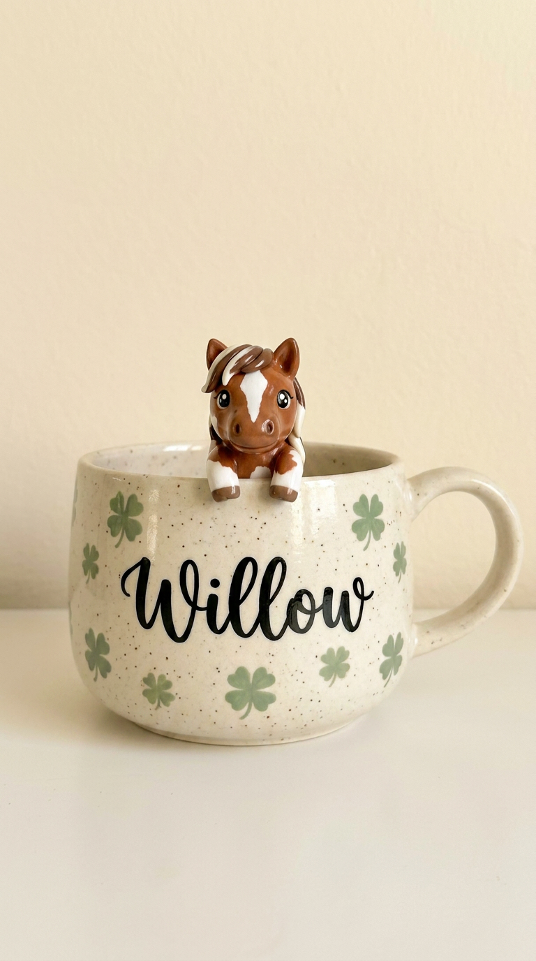Blaires Pottery - Custom Horse Pet Mugs