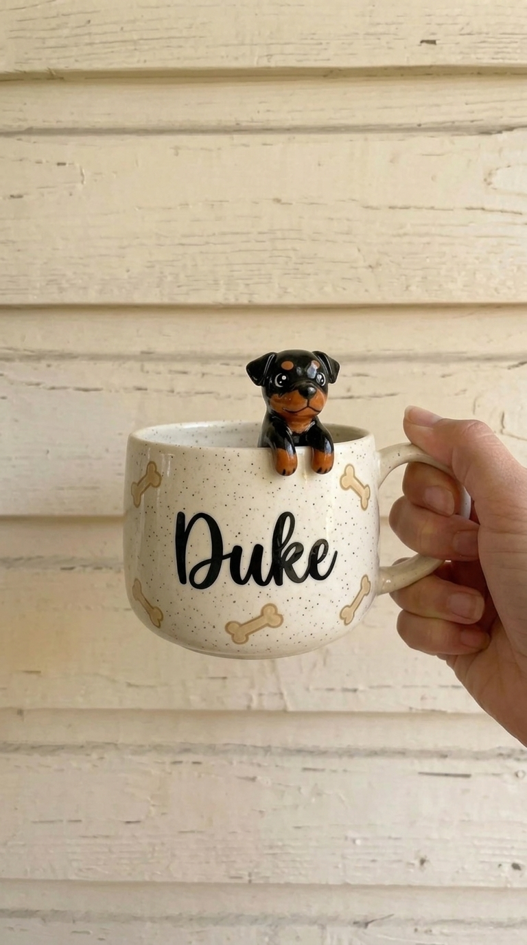Blaires Pottery - Custom Dog Pet Mugs