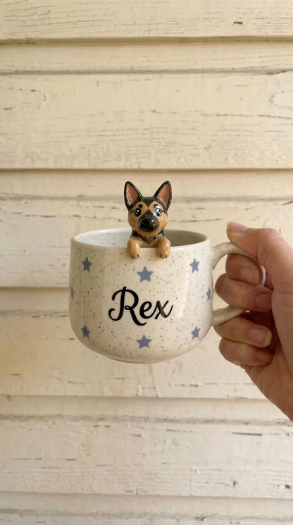 Blaires Pottery - Custom Dog Pet Mugs