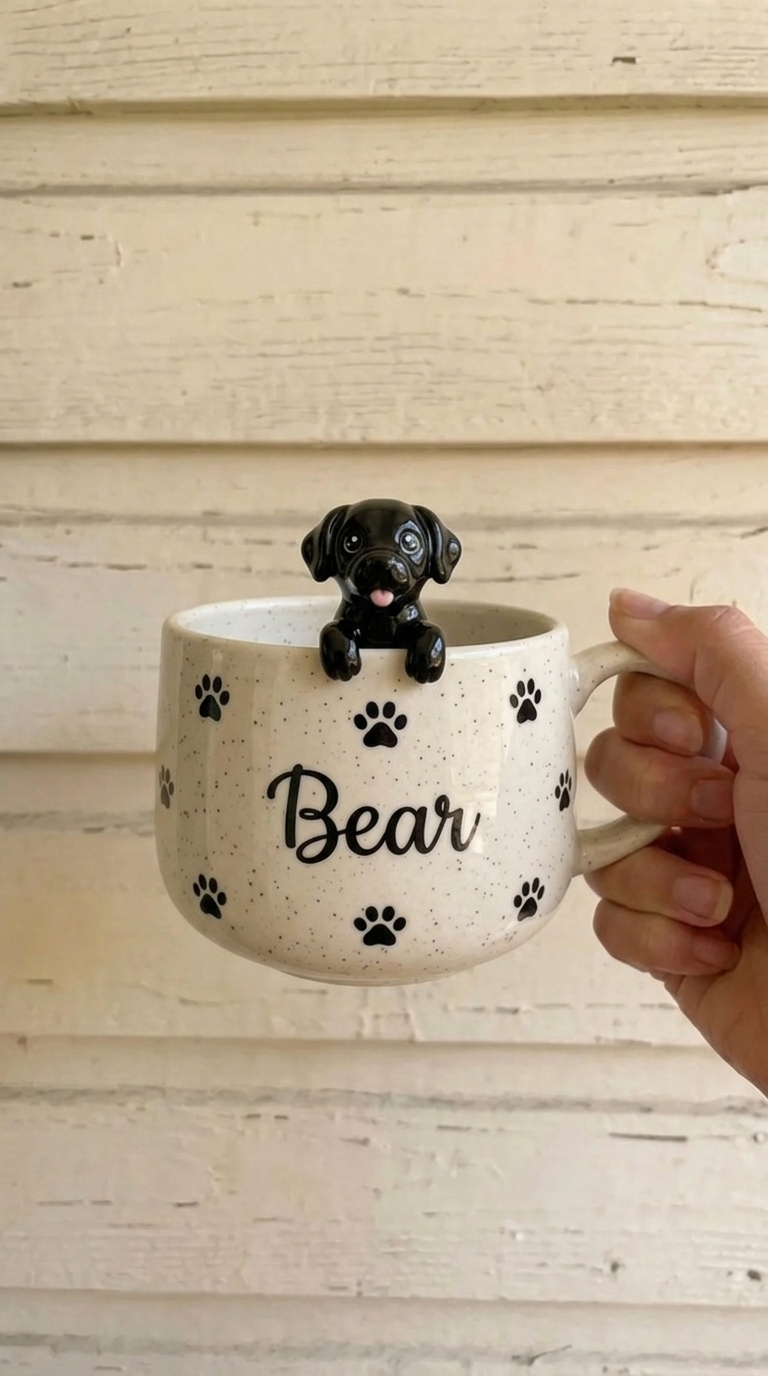 Blaires Pottery - Custom Dog Pet Mugs